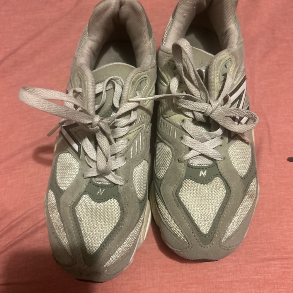 New Balance Gray and White Women's Sneakers